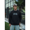 Üç İplik Bisiklet Yaka Baskılı SweatShirt - Siyah 131071 Üç İplik Bisiklet Yaka Baskılı SweatShirt - Siyah 131071