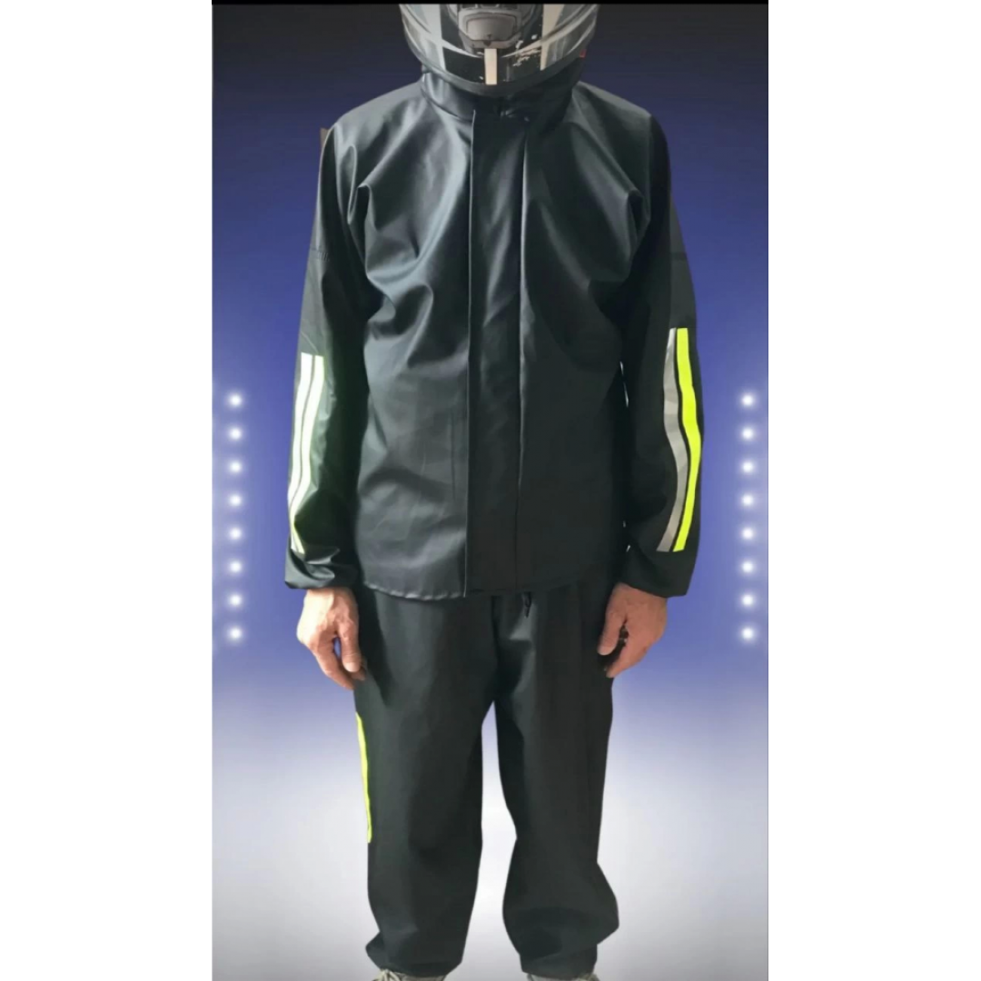Unisex Tam Kalıp Motorcu Kurye Su Gecirmez Yağmurluk Takım - Siyah - 131104 Unisex Tam Kalıp Motorcu Kurye Su Gecirmez Yağmurluk Takım - Siyah - 131104