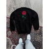 Unisex Bisiklet Yaka Ön Ve Arka Baskılı SweatShirt - Siyah - 131110 Unisex Bisiklet Yaka Ön Ve Arka Baskılı SweatShirt - Siyah - 131110