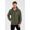 Unisex Tam Fermuarlı Kapşonlu Özel Tasarım SweatShirt - Haki 131222 Unisex Tam Fermuarlı Kapşonlu Özel Tasarım SweatShirt - Haki 131222