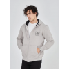 Unisex Tam Fermuarlı Kapşonlu Özel Tasarım SweatShirt - Boyama Gri 131223 Unisex Tam Fermuarlı Kapşonlu Özel Tasarım SweatShirt - Boyama Gri 131223