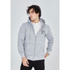 Unisex Tam Fermuarlı Kapşonlu Özel Tasarım SweatShirt - Gri 131224 Unisex Tam Fermuarlı Kapşonlu Özel Tasarım SweatShirt - Gri 131224