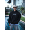 Üç İplik Penye Kapşonlu Baskılı SweatShirt - Siyah 131235 Üç İplik Penye Kapşonlu Baskılı SweatShirt - Siyah 131235