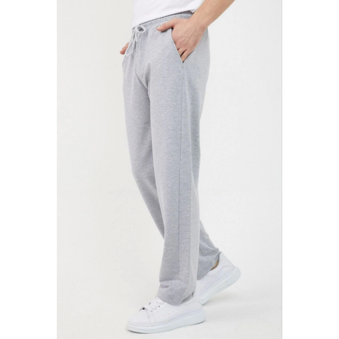 Üç İplik Basic Eşofman Pantolon - Gri - 131243 Üç İplik Basic Eşofman Pantolon - Gri - 131243