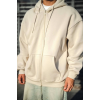 Oversize Tam Fermuarlı Uzun Kol Hırka - Bej 131347 Oversize Tam Fermuarlı Uzun Kol Hırka - Bej 131347