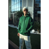 Üç İplik Penye Kapşonlu Basic SweatShirt - Haki 131350