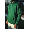 Üç İplik Penye Kapşonlu Basic SweatShirt - Haki 131350