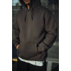Üç İplik Penye Kapşonlu Basic SweatShirt - Antrasit 131354 Üç İplik Penye Kapşonlu Basic SweatShirt - Antrasit 131354