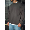 Kışlık Bisiklet Yaka Üç İplik Basic SweatShirt - Antrasit 131359 Kışlık Bisiklet Yaka Üç İplik Basic SweatShirt - Antrasit 131359