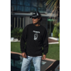 Kışlık Bisiklet Yaka Baskılı SweatShirt - Siyah 131362 Kışlık Bisiklet Yaka Baskılı SweatShirt - Siyah 131362