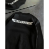 Kışlık Bisiklet Yaka Oversize Baskılı SweatShirt - Siyah 131702 Kışlık Bisiklet Yaka Oversize Baskılı SweatShirt - Siyah 131702