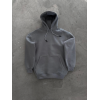 Kapşonlu Üç İplik Penye Basic SweatShirt - Boyalı Gri 131804 Kapşonlu Üç İplik Penye Basic SweatShirt - Boyalı Gri 131804