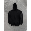Kapşonlu Üç İplik Penye Basic SweatShirt - Siyah 131805 Kapşonlu Üç İplik Penye Basic SweatShirt - Siyah 131805