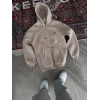 Oversize Tam Fermuarlı Uzun Kol Hırka - Bej 131873 Oversize Tam Fermuarlı Uzun Kol Hırka - Bej 131873