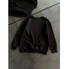 Kışlık Bisiklet Yaka Üç İplik Basic SweatShirt - Siyah 131875 Kışlık Bisiklet Yaka Üç İplik Basic SweatShirt - Siyah 131875