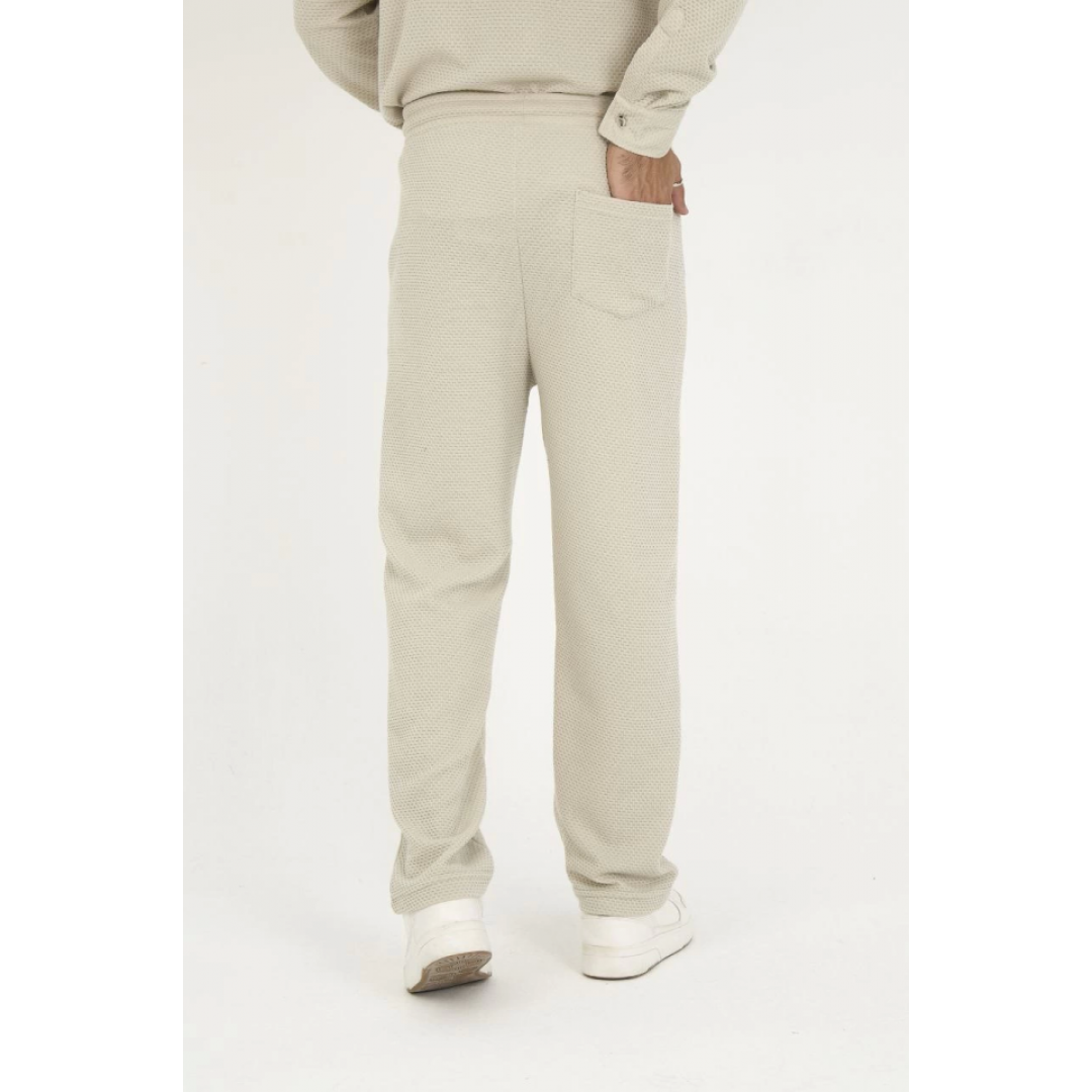 Jakar Kutu Desenli Baggy Eşofman Pantolon - Gri - 132033 Jakar Kutu Desenli Baggy Eşofman Pantolon - Gri - 132033