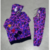 Unisex Pubg Bape X Shark Eşofman Takımı - Mor 133010 Unisex Pubg Bape X Shark Eşofman Takımı - Mor 133010