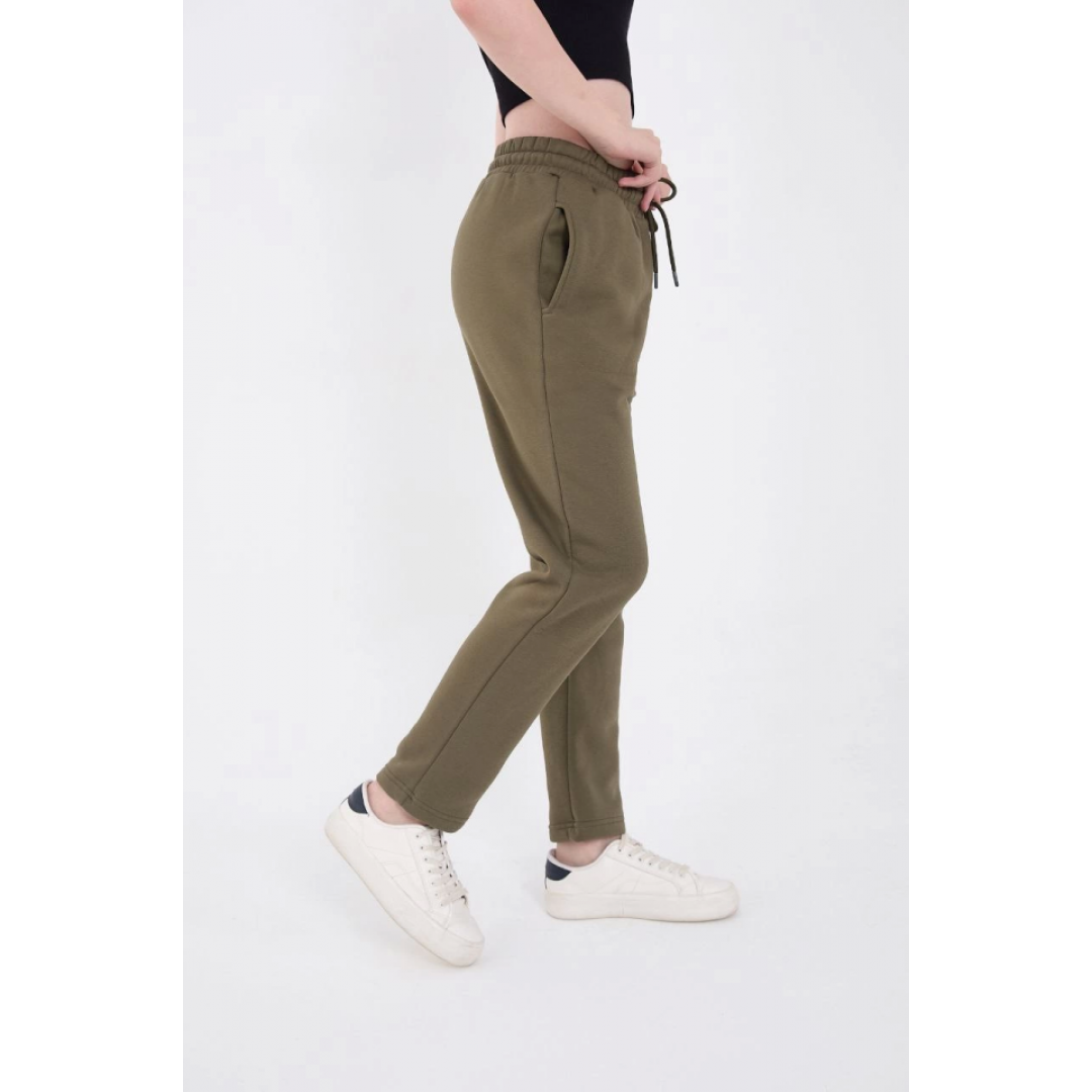 Unisex Üç İplik Basic Eşofman Pantolon - Hakİ 133020 Unisex Üç İplik Basic Eşofman Pantolon - Hakİ 133020