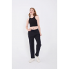 Unisex Üç İplik Basic Eşofman Pantolon - Lacivert 133023