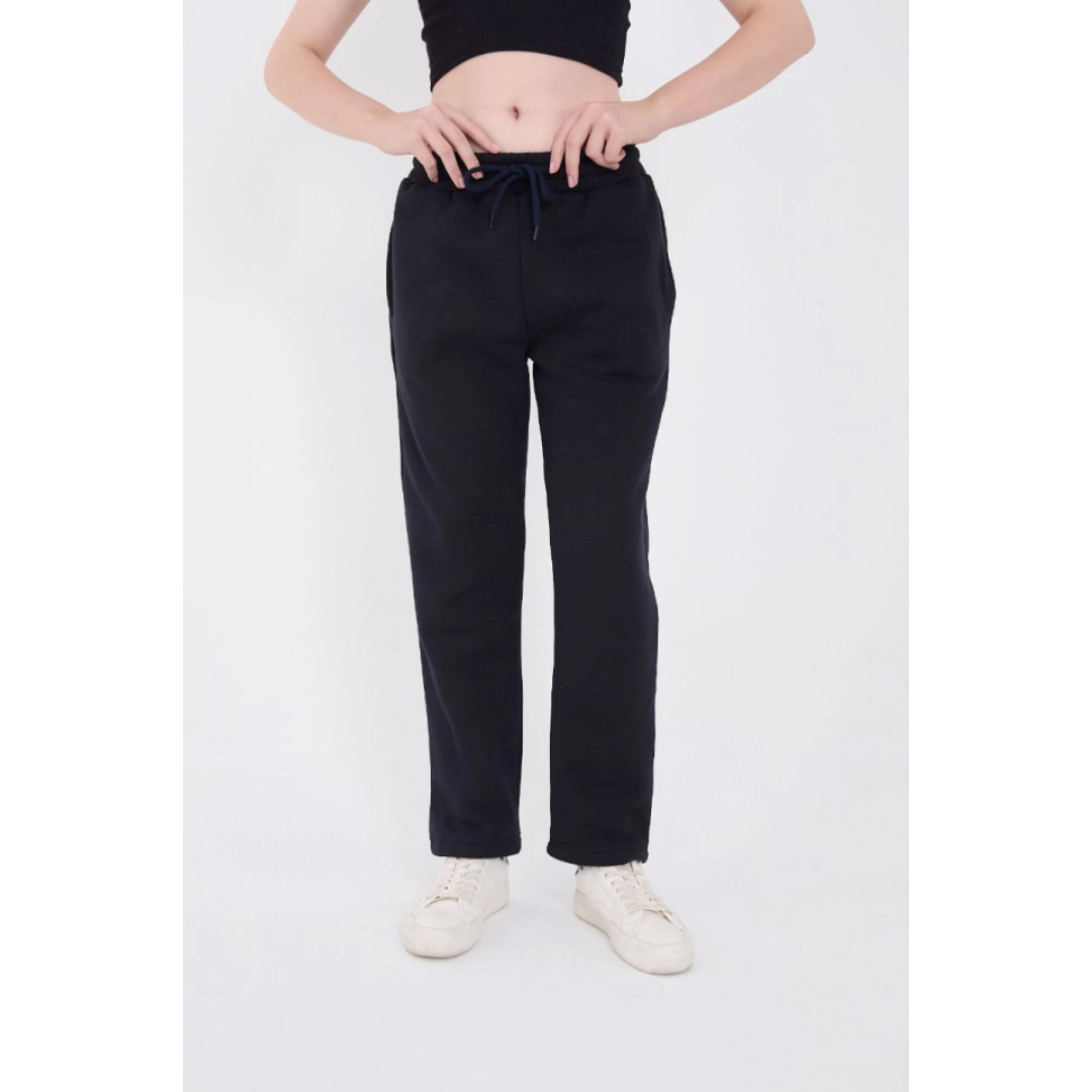 Unisex Üç İplik Basic Eşofman Pantolon - Lacivert 133023