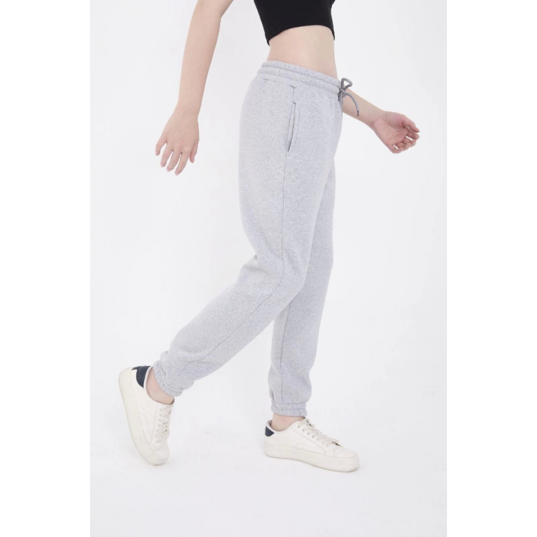 Üç İplik Basic Lastikli Eşofman Pantolon - Gri 133026 Üç İplik Basic Lastikli Eşofman Pantolon - Gri 133026