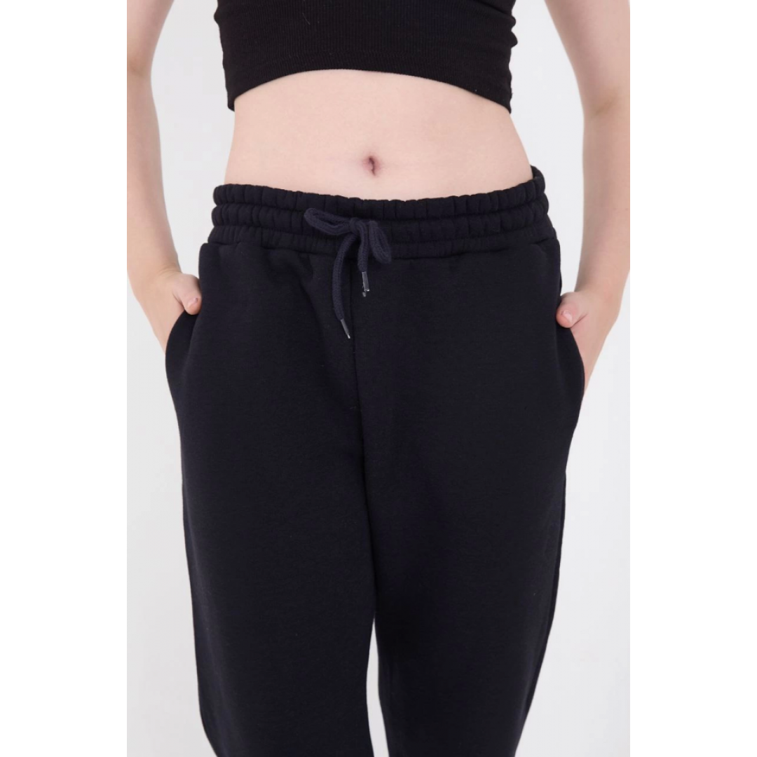 Üç İplik Basic Lastikli Eşofman Pantolon - Lacivert 133027 Üç İplik Basic Lastikli Eşofman Pantolon - Lacivert 133027