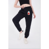 Üç İplik Lastikli Baskılı Eşofman Pantolon - Lacivert 133032 Üç İplik Lastikli Baskılı Eşofman Pantolon - Lacivert 133032
