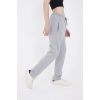 Lastikli Baskılı Eşofman Pantolon - Gri 133058 Lastikli Baskılı Eşofman Pantolon - Gri 133058