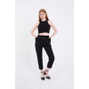 Tam Kalıp Basic Eşofman Pantolon - Siyah - 133581 Tam Kalıp Basic Eşofman Pantolon - Siyah - 133581