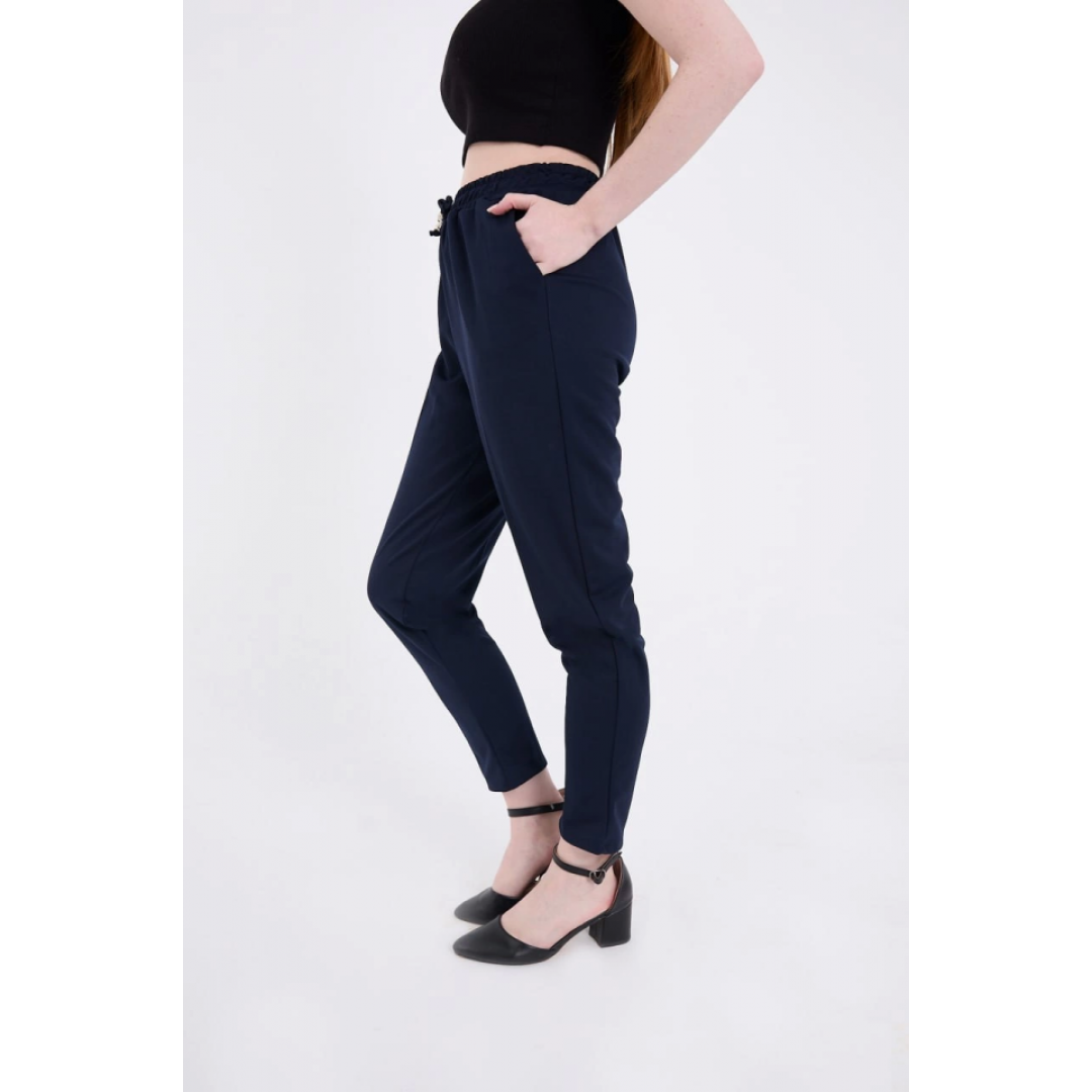 Tam Kalıp Basic Eşofman Pantolon - Lacivert 133583 Tam Kalıp Basic Eşofman Pantolon - Lacivert 133583