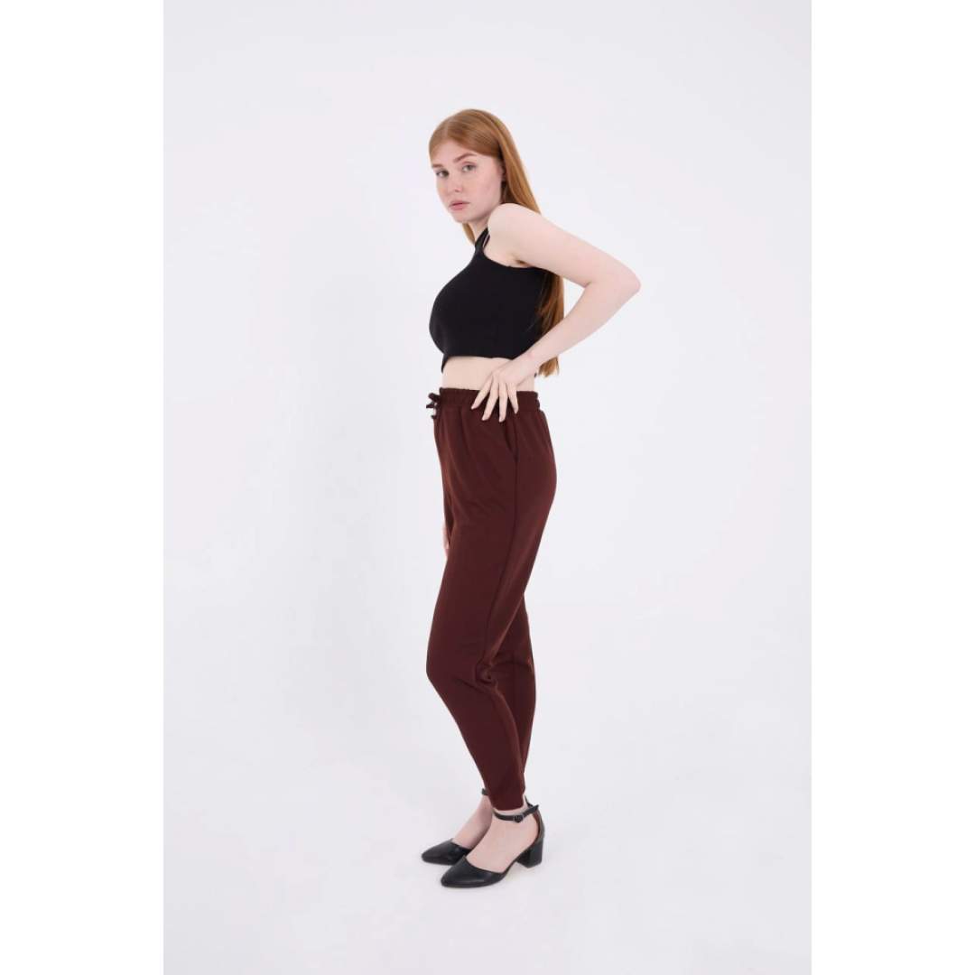 Tam Kalıp Basic Eşofman Pantolon - Bordo - 133584 Tam Kalıp Basic Eşofman Pantolon - Bordo - 133584