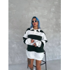 Unisex Üç İplik Parçalı Yakalı SweatShirt - Yeşil 133930