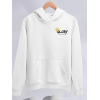 Kışlık Üç İplik Kapşonlu SweatShirt - Beyaz 134000