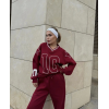 V Yaka Üç İplik Sweat Takım - Bordo 137038 V Yaka Üç İplik Sweat Takım - Bordo 137038