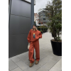 Bisiklet Yaka Üç İplik Sweat Takım - Kiremit - 137577 Bisiklet Yaka Üç İplik Sweat Takım - Kiremit - 137577