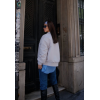 Cepli Bomber Ceket Mont - Beyaz 137950 Cepli Bomber Ceket Mont - Beyaz 137950