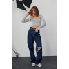Kara Yaka Uzun Kollu Crop - Taş 138707 Kara Yaka Uzun Kollu Crop - Taş 138707