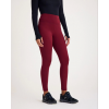 Nonofit Yüksek Bel Düz Özel Tasarım Sporcu Tayt - Bordo 140044 Nonofit Yüksek Bel Düz Özel Tasarım Sporcu Tayt - Bordo 140044