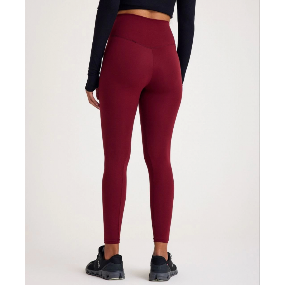 Nonofit Yüksek Bel Düz Özel Tasarım Sporcu Tayt - Bordo 140044 Nonofit Yüksek Bel Düz Özel Tasarım Sporcu Tayt - Bordo 140044