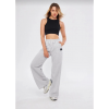 İki Iplik Bol Paça Eşofman Pantalon - Gri - 140546 İki Iplik Bol Paça Eşofman Pantalon - Gri - 140546