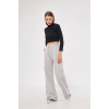 Kargo Cepli Palazzo Oversize Kesim İki Iplik Bol Paça Eşofman Altı Pantalon - Gri 140554 Kargo Cepli Palazzo Oversize Kesim İki Iplik Bol Paça Eşofman Altı Pantalon - Gri 140554