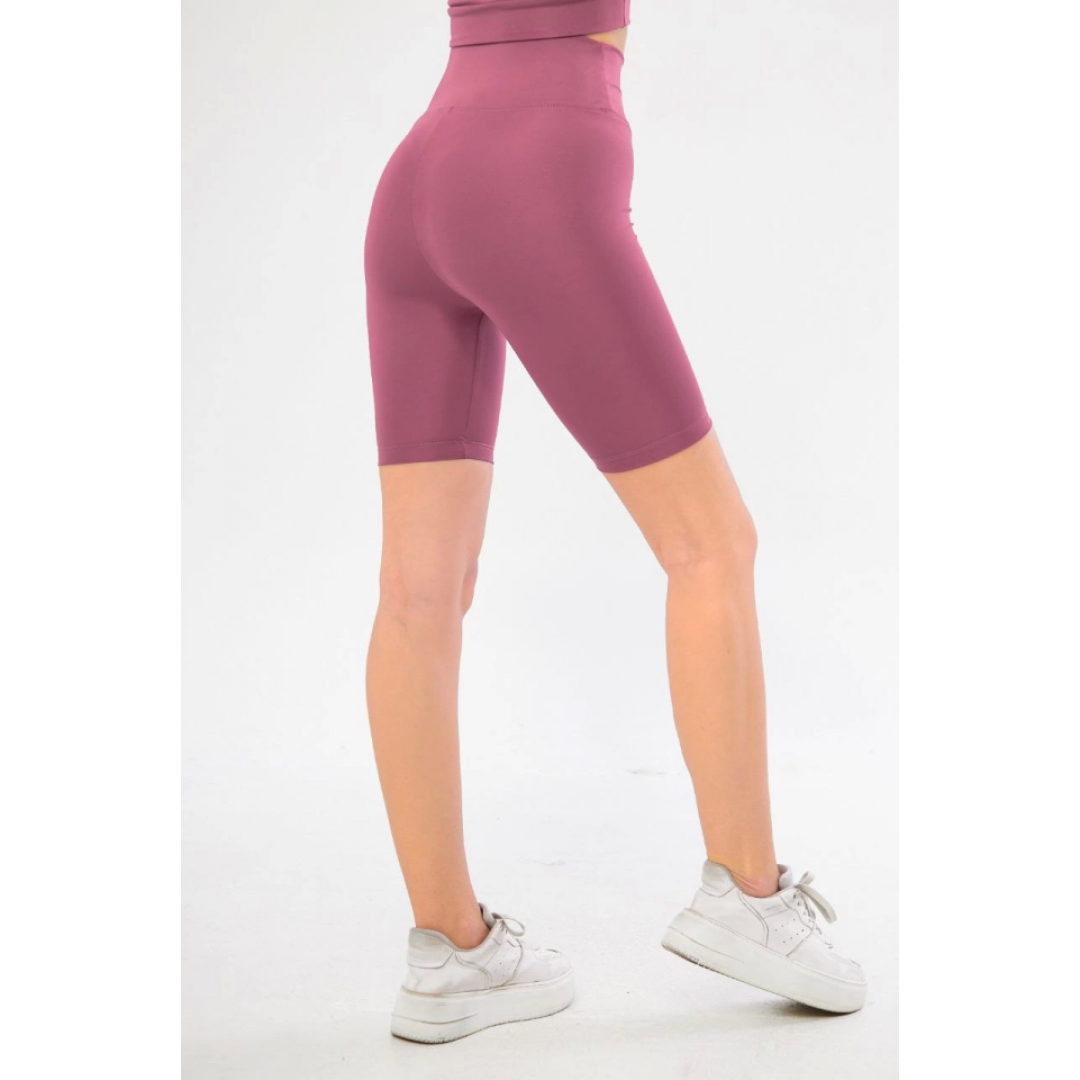 Biker Sporcu Şort - Pembe - 140618 Biker Sporcu Şort - Pembe - 140618