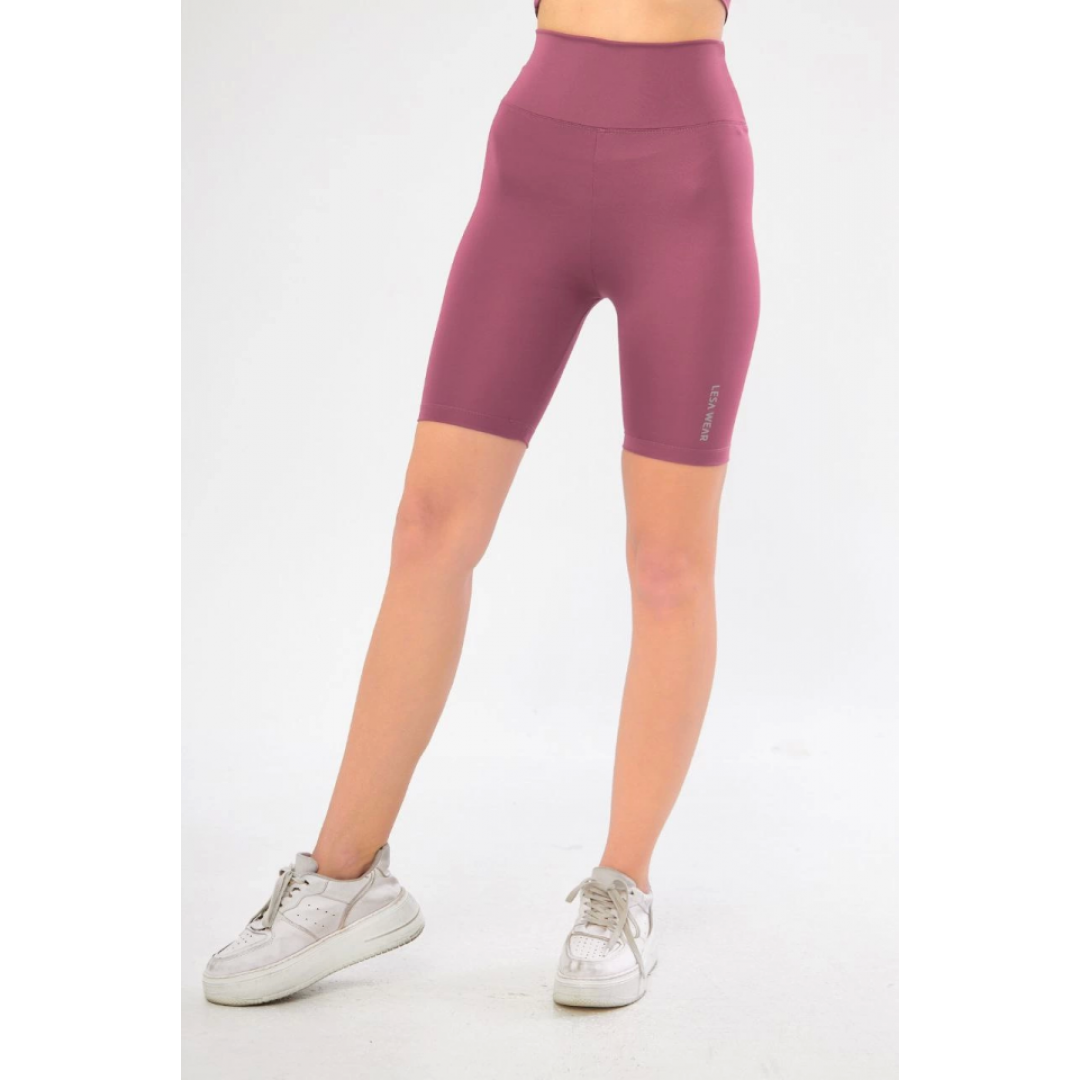 Biker Sporcu Şort - Pembe - 140618 Biker Sporcu Şort - Pembe - 140618