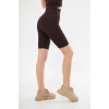 Biker Sporcu Şort - Kahve - 140620 Biker Sporcu Şort - Kahve - 140620