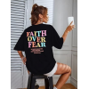Bisiklet Yaka Baskılı T-shirt - Siyah - 142481 Bisiklet Yaka Baskılı T-shirt - Siyah - 142481