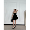 Mini Askılı Elbise - Siyah - 144288 Mini Askılı Elbise - Siyah - 144288
