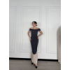 Striptiz Omuzlu Uzun Elbise- Füme 144293 Striptiz Omuzlu Uzun Elbise- Füme 144293