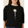 Baskılı T-shirt - Siyah 144674 Baskılı T-shirt - Siyah 144674