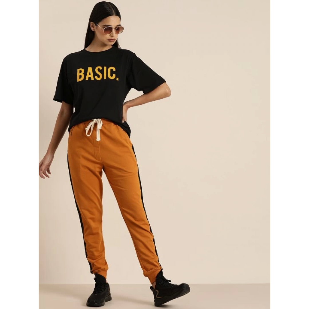 Baskılı T-shirt - Siyah 146029