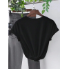 Baskılı T-shirt - Siyah - 146032 Baskılı T-shirt - Siyah - 146032